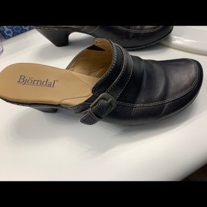 Black Bjorndal shoes. Gently worn.